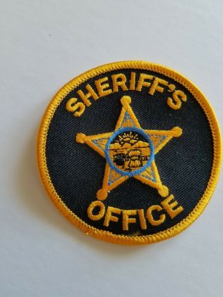 6 - Sheriff Patch Ohio