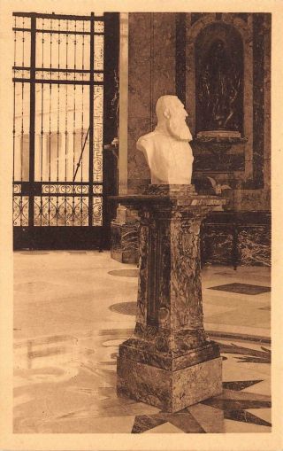 Ivory Bust Of King Leopold Ii Tervueren Musee Du Congo Belge Belgium Postcard