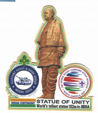2019 World Jamboree - India Contingent - Statue Of Unity