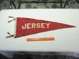 Vintage Jersey Pennant Flag