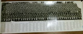 Vtg 1940s Wwii 1944 Kemper Military Academy School Cadets Faculty Group Photo