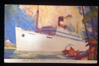 Vintage early 1900 ' s Postcards (5) Different Cruise/Battle/Fleet Ships 2