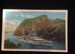 Vintage early 1900 ' s Postcards (5) Different Cruise/Battle/Fleet Ships 6
