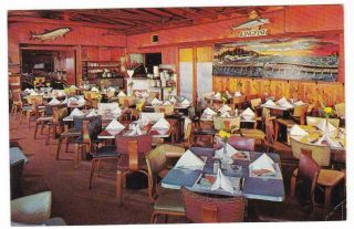 Treasure Island Florida Postcard The Kingfish Restaurant Dining Room Seafood