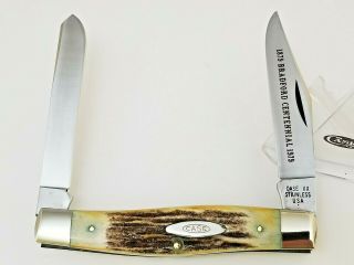 1979 Case Xx 5275sp Ssp Bradford Centennial Serpentine Moose Knife Stag Handles