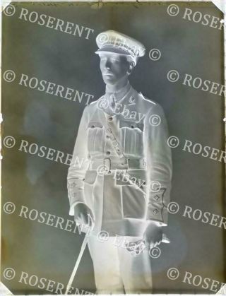 1915 the Royal Sussex Rgt - Lt Sydney T Buck 2 - glass negative 22 by 16cm 3