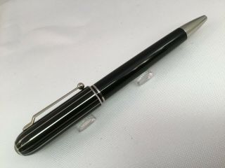 Alfred Dunhill Special Edition Pinstripe Cap Sidecar Ballpoint Pen Black Lacquer