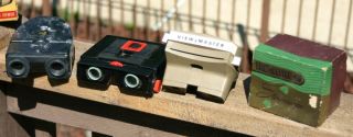 3D TRU - VUE STEREO BAKELITE (w/box) Brumberger,  Viewmasters & Standard projector 3