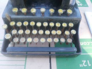Emerson No 3 Antique Typewriter Patented April 1910 2