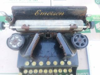 Emerson No 3 Antique Typewriter Patented April 1910 3