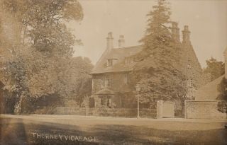 Rp: Thorney,  England,  1900 - 10s ; Vicarage
