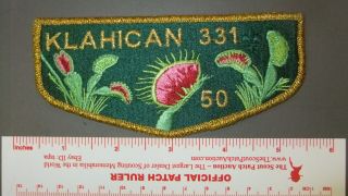 Boy Scout Oa 331 Klahican Flap 1401ii