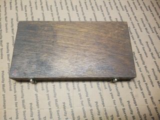 Vintage Mitutoyo 141 - 133 Inside Micrometer set 2 - 12 inch w/ Wooden case 8