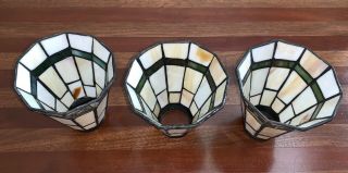 Arts & Crafts Style Stained Glass Light Shade Ceiling Fan Chandelier Wall Sconce 4