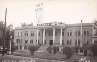 Rp: Thermopolis,  Wyoming,  30 - 40s; Carter Hotel