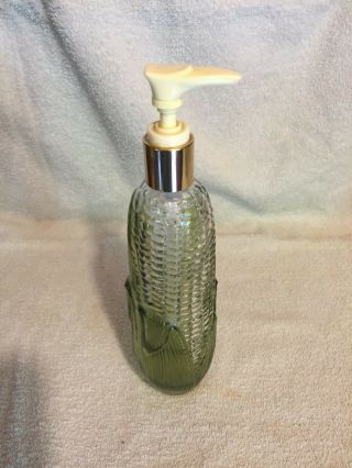 Vintage Avon Ear Of Corn Golden Harvest Hand Lotion Pump Bottle 10 Oz.