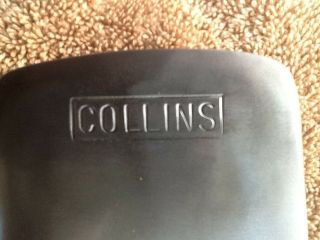 Vintage Embossed Collins Single Bit Axe Head 3