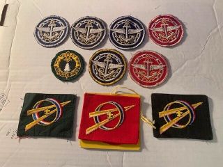 10 Older Explorer Scout Patches Many Types Assortment