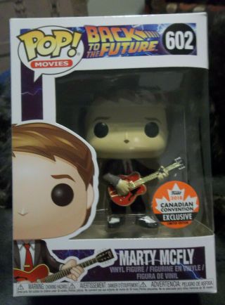 Funko Pop Movies Marty Mcfly Back To The Future 602 Limited Edition