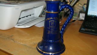 1992 West Haven Ct Conn Fire Dept Megaphone Horn Style Stein 100th Anniv