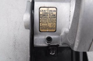 Vintage Sears Craftsman Commercial Power Wood Plane 315.  25020 Very Good 7