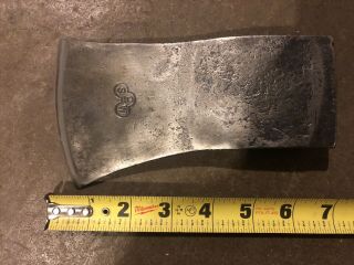 Vintage Saw S.  A.  Wetterlings Axe Head 2.  5 Pounds