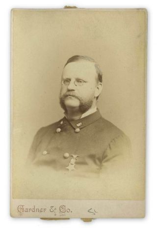 1880s Photo Civil War Union Noah Tebbetts 5th Hampshire Inf @ Lee Surrender