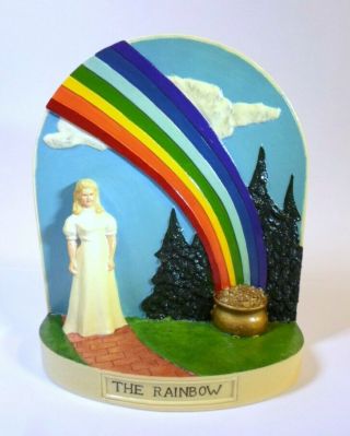 Vntg The Rainbow Figurine International Order For Girls By Sebastian Pot O Gold