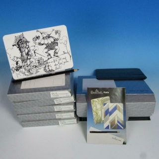 Rosenthal Porcelain Postcards - Wiinblad Eulenspiegel - Set 6 Boxes 14