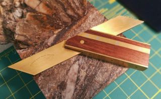 Bridge City Tool Ms - 1 Jointmakers Miter 45 Square Rosewood & Brass
