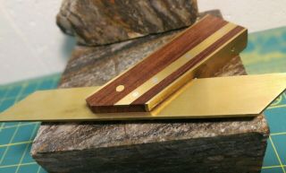 Bridge City Tool MS - 1 Jointmakers Miter 45 Square Rosewood & Brass 2