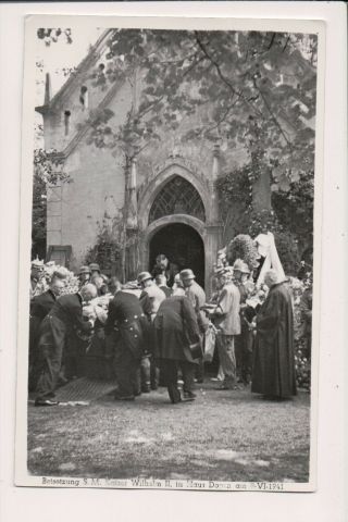 Vintage Postcard Funeral Kaiser Wilhelm Ii,  German Emperor In Doorn