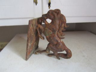 Vintage Antique Cast Iron Horse Figure Scrape ? Estate Find