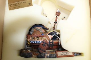 Greenwich Workshop James Christensen Le Waiting For The Tide Figurine W/box,