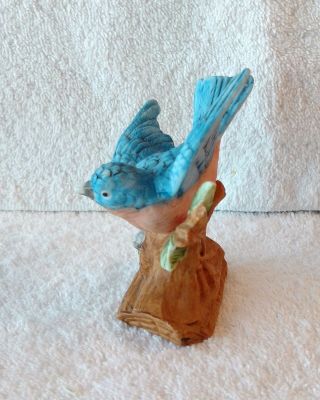 Ardco Dallas Fine Quality Glazed Porcelain Bluebird Figurine 2