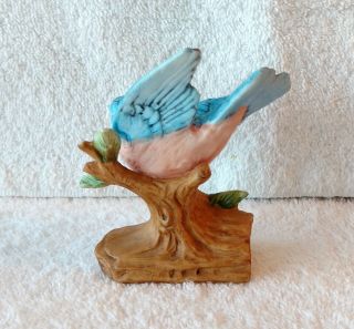 Ardco Dallas Fine Quality Glazed Porcelain Bluebird Figurine 3