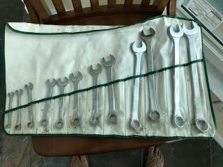 Vintage Thorsen Tools Standard Wrenches Set Unique Handles With Pouch