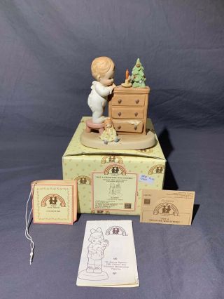 Enesco Memories Of Yesterday Not A Creature Was Stirrin W/ Box