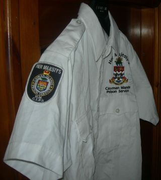 Vintage Prison Service Uniform Shirt
