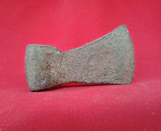 Vintage Old Hand Forged Wrought Iron Axe Hatchet Wood Cutter Tool Axes Head T8