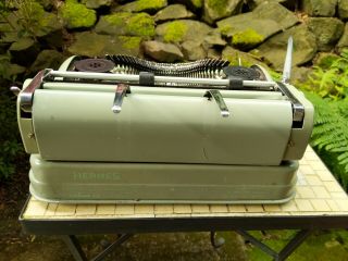 Vintage Hermes Portable Typewriter - Made in Switzerland 5