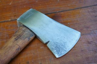VINTAGE COLLINS 1 - 1/4 LBS OFFICIAL BOY SCOUT AXE/HATCHET BE PREPARED LOGO 7
