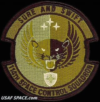 Usaf 114th Space Control Sq - Patrick,  Afb - Air Force Multicam Vel Patch