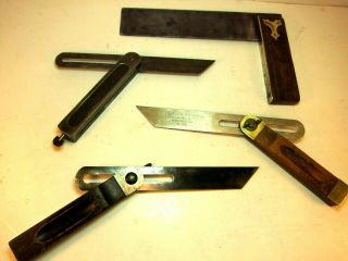 Set Of Four (4) Vintage And Antique Woodworking Tools