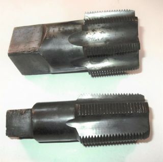 Vintage Plumbers Pipe Thread Taps,  2 