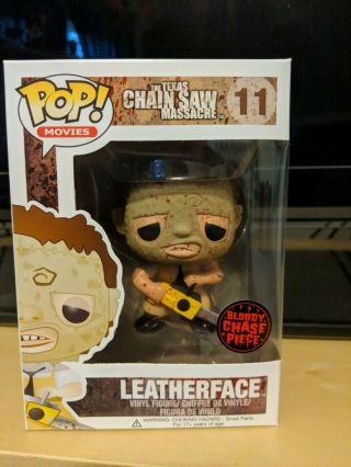 Funko Pop Bloody Chase Leatherface From The Texas Chainsaw Massacre