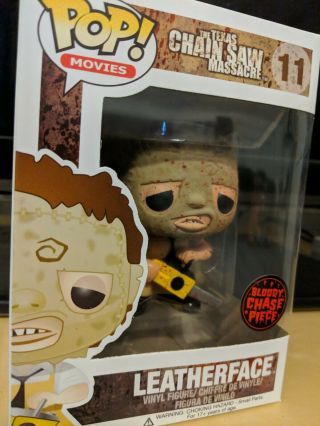 Funko Pop Bloody Chase Leatherface from The Texas Chainsaw Massacre 2