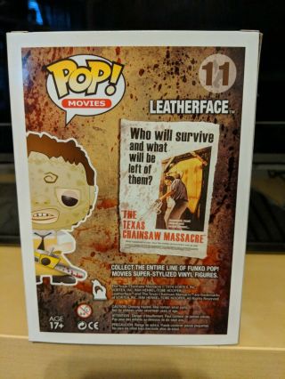 Funko Pop Bloody Chase Leatherface from The Texas Chainsaw Massacre 5