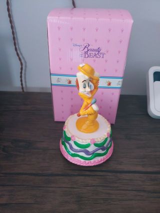 Disney Beauty And The Beast Music Box Lumiere Schmid