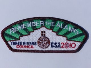 Three Rivers Council Tx 100th Anniversary 2010 Bsa Cententennial Csp Sa31 Alamo